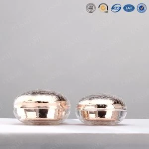 30G 50G উচ্চ শেষ বিলাসিতা ফ্যাশন রোজ প্লাস্টিক এক্রাইলিক অঙ্গরাগ ক্রিম জার